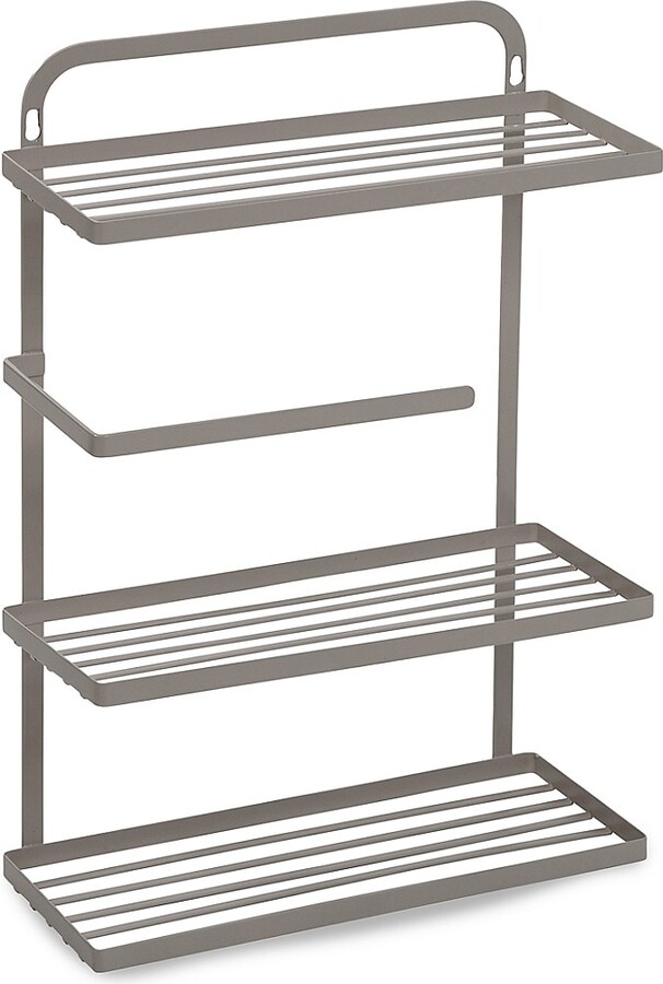 Honey-Can-Do Steel Paper Towel Holder Spice Rack Grey ShopStyle