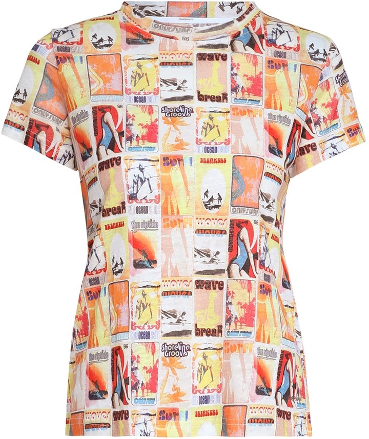 Zimmermann Brightside Poster Tee - ShopStyle T-shirts