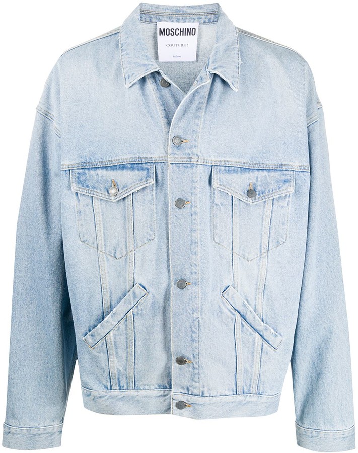 dungarees and denim jacket