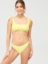 Thumbnail for your product : Very Mix & Match High Leg Bikini Brief - Lemon