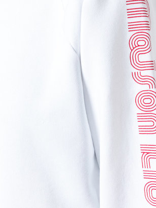 MAISON KITSUNÉ logo print sweatshirt