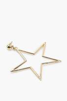 Thumbnail for your product : boohoo Star Metal Ball Stud Earrings