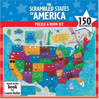 Scrambled States of America Puzzle & Book Set by Gamewright