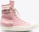 Thumbnail for your product : Drkshdw Cargo Sneaks Faded Pink canvas hi sneaker - Cargo sneaks faded