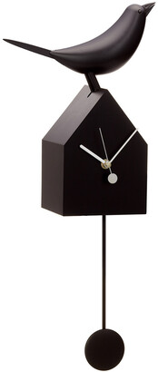 Torre & Tagus Motion Birdhouse Clock With Removable Pendulum