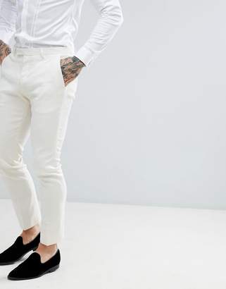 mens super skinny suit pants