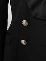 Thumbnail for your product : Balmain Embossed Buttons Double-Breasted Blazer