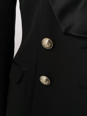 Balmain Embossed Buttons Double-Breasted Blazer
