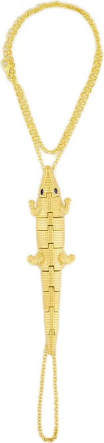 BEGÜM KHAN Crocodile Chain Bracelet