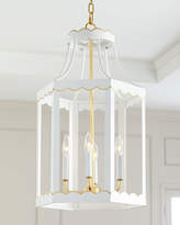 Thumbnail for your product : Eloise Glossy Lantern, White/Gold