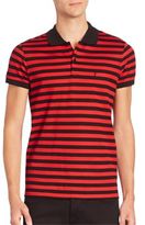 Thumbnail for your product : Saint Laurent Striped Polo Shirt