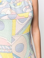 Thumbnail for your product : PUCCI Pre-Owned 1960s Geometric-Print Shift Dress