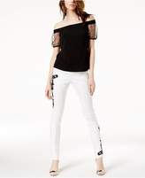 Thumbnail for your product : INC International Concepts Embroidered Skinny Jeans, Created for Macy's