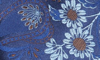 Canali Floral Silk Tie