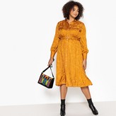 Thumbnail for your product : Castaluna Plus Size Jacquard Midi Shirt Dress
