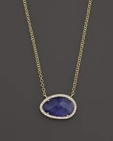 Thumbnail for your product : Meira T 14K Yellow Gold Small Tanzanite and Diamond Necklace, 16