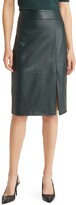Setora Leather Pencil Skirt 