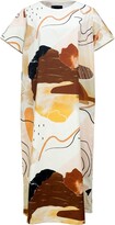 Thumbnail for your product : Keegan Printed Short Sleeved Dress In Cotton