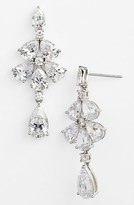Thumbnail for your product : Nadri Cluster Drop Earrings