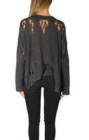 Thumbnail for your product : R 13 Shredded Slit Sweater
