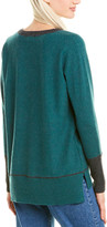 Thumbnail for your product : Forte Cashmere Hi-Low Cashmere Sweater
