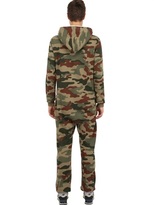 Thumbnail for your product : One Piece Techno Cotton Camouflage Jumpsuit