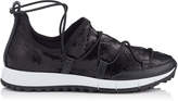 Thumbnail for your product : Jimmy Choo ANDREA Black Stretched Paillettes Trainers