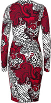 Thumbnail for your product : Etro Printed Jersey Wrap Dress