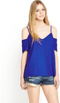 Thumbnail for your product : Love Label Frill Sleeve Cami