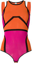 Pinko color block bodysuit 