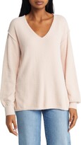 Thumbnail for your product : Caslon V-Neck Tunic Sweater