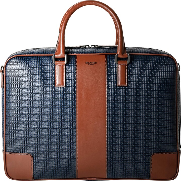SERAPIAN Stepan 72 Slim Briefcase