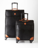 Thumbnail for your product : Bric's Black Crocodile-Embossed 28" Rolling Duffel