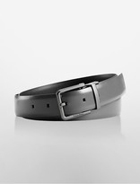 Thumbnail for your product : Calvin Klein Mens Reversible Square Prong Belt