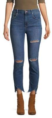 Free People Sunny Mid-Rise Skinny Jeans