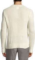Thumbnail for your product : Ralph Lauren Air-Spun Seed-Stitch Cashmere Sweater, Cream
