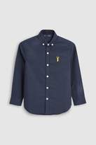Thumbnail for your product : Next Boys Navy Long Sleeve Oxford Shirt (3-16yrs)