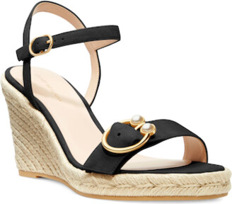 Stuart Weitzman Pearlring Espadrille Wedge - ShopStyle