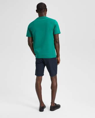 Theory Compact Cotton Terry Structure Tee