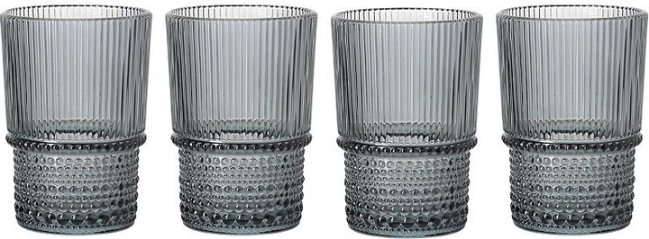 Home Essentials 4-Piece Sotto Highball Glass Set