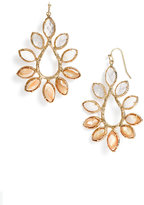 Thumbnail for your product : Kendra Scott 'Nyla' Large Teardrop Floral Earrings