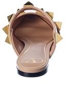 Thumbnail for your product : Valentino Roman Stud Leather Flat
