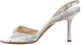 Thumbnail for your product : Jimmy Choo Metallic Slingback Sandals