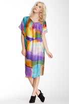 Thumbnail for your product : Plein Sud Jeans Silk Printed Caftan