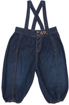 Thumbnail for your product : Gucci Cotton Denim Pants W/ Suspenders
