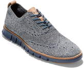 Cole Haan Blue Oxford Shoes For Men 