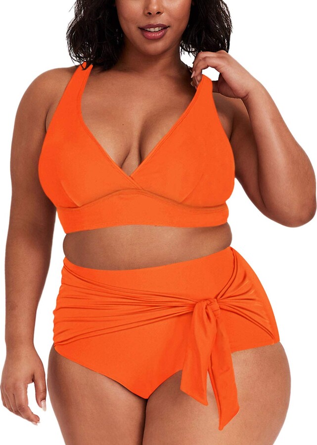 plus size neon bathing suits