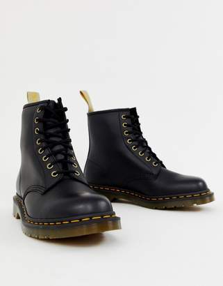 Dr. Martens faux leather 1460 8-eye boots in black