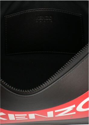 Kenzo Logo clutch bag