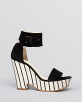 Thumbnail for your product : See by Chloe Platform Wedge Sandals - Cutout